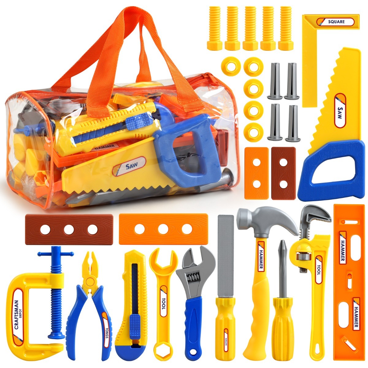 Tools Workshop Kids - Ferramenta de manutenção de simulação, conjunto