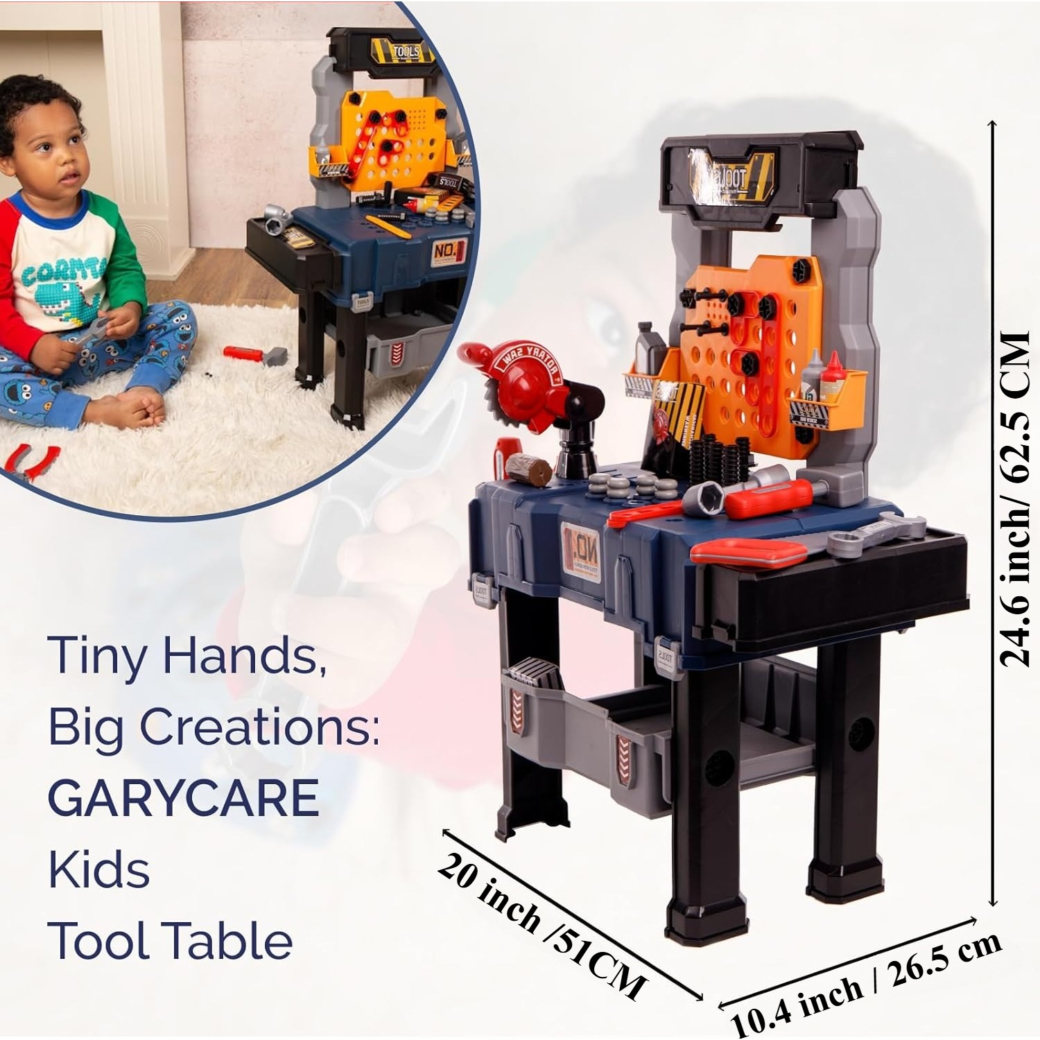 65 pçs crianças conjunto de ba - Tools Workshop Kids avaliação e preço