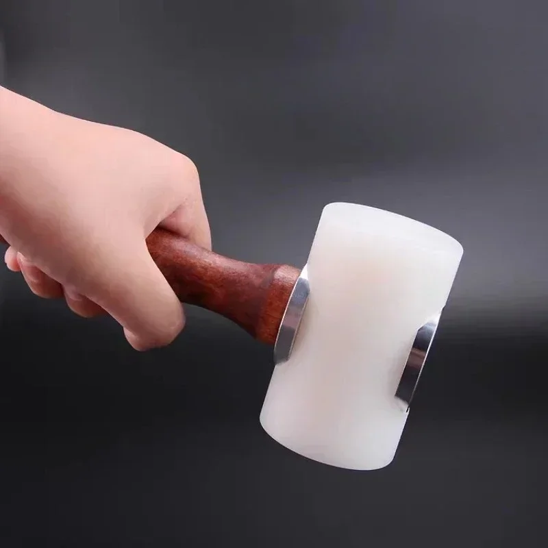 Martelo esculpido em couro, ma - Mallet Wood Carving avaliação e preço