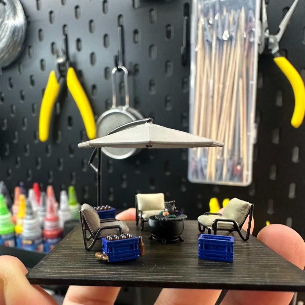 Diorama 1/64: Cenário em Minia - Tools Workshop Kids avaliação e preço