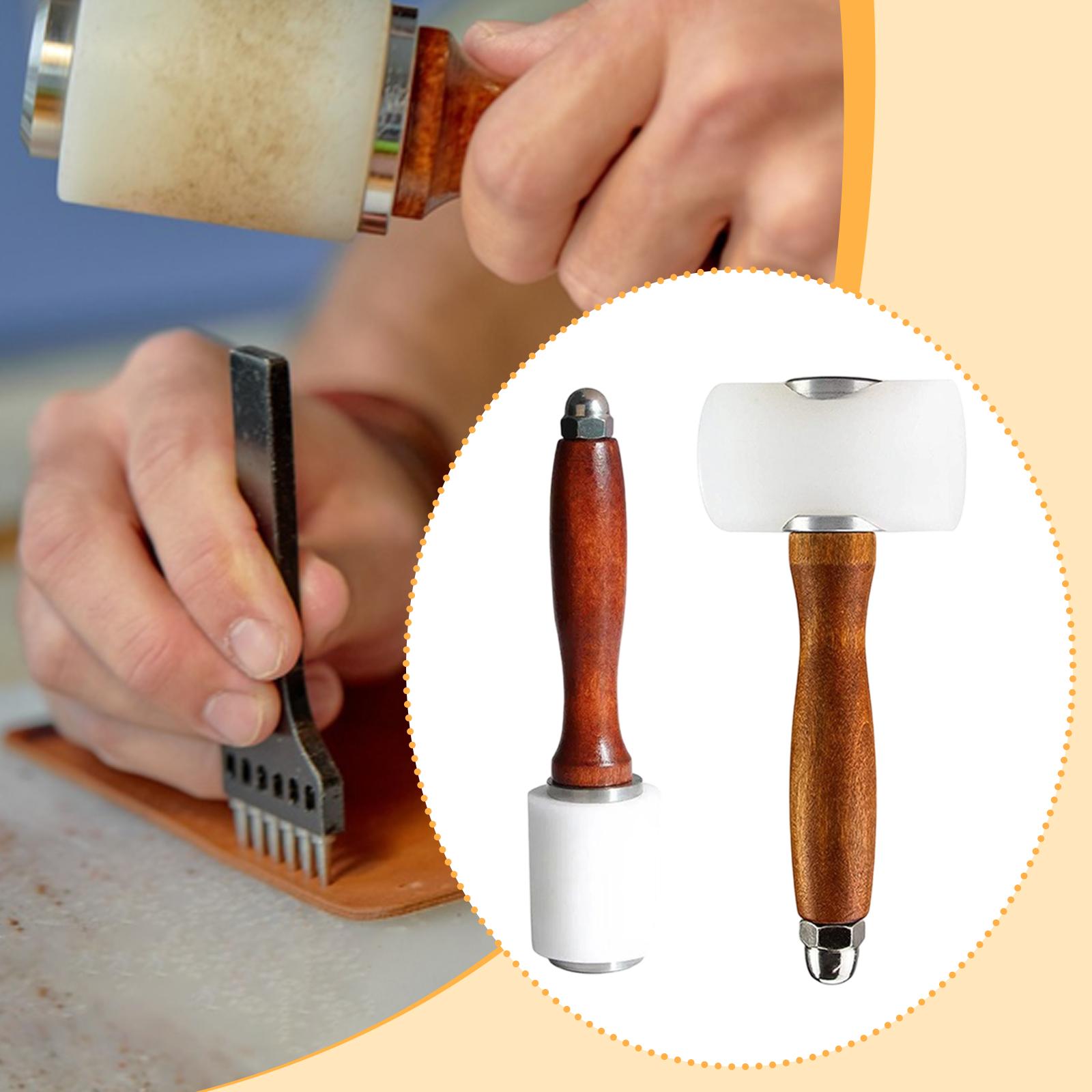 Martelo de escultura em couro  - Mallet Wood Carving avaliação e preço