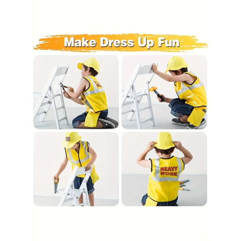 Traje de colete de trabalhador - Tools Workshop Kids avaliação e preço