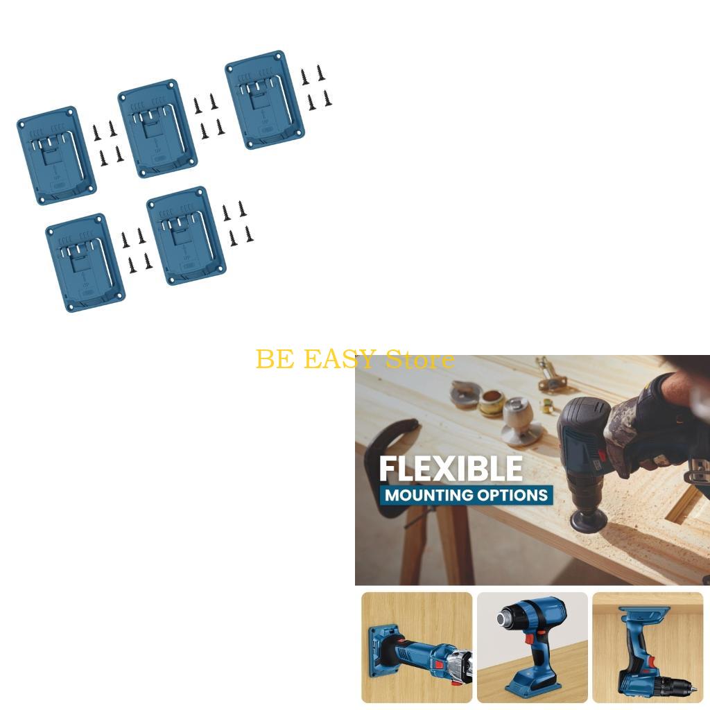 E28F 5 peças 18V suporte ferra - Workshop Tools Organizing avaliação e preço